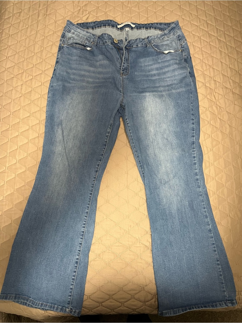 Light Wash Women’s Bootcut Jeans - Blue